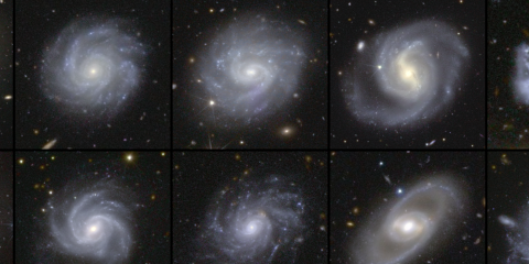 Lire la suite à propos de l’article Nouvelles images et résultats scientifiques sur les galaxies avec la mission Euclid