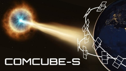 Lire la suite à propos de l’article Phase A réussie pour la mission d’observation des sursauts gamma COMCUBE-S !
